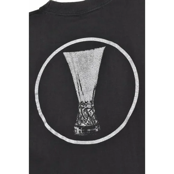 Vintage Feyenoord Rotterdam shirt, 2002 UEFA Europa League black tee - AU XS - Picture 4 of 5